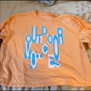 NWOT Outdoor Voices Cropped Sweatshirt